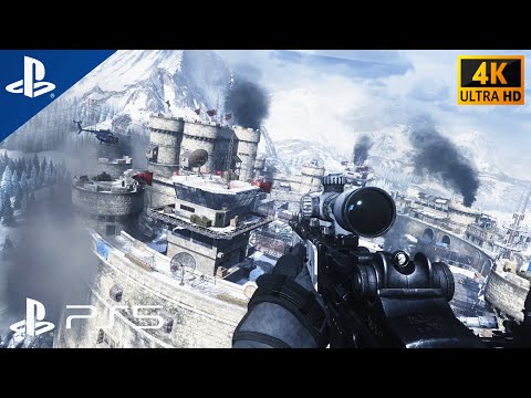 THE GULAG (Modern Warfare 2) - PS5 [4K Ultra HD] Gameplay