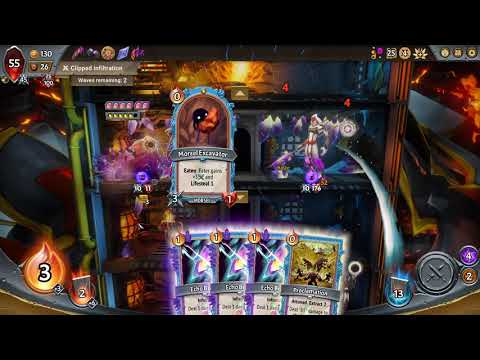 Monster Train Cov 25 Divinity YellowX/PinkX - Umbra is what the band Slipknot once said People =