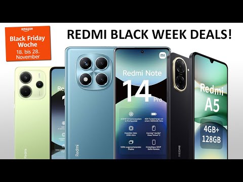 Black Week | REDMI Handy-Deals bei Amazon!