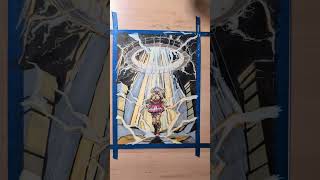 Work in progress of a Sol Ring proxy for my Adventures of Mabel and Midge proxy deck I am