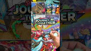 Open Pokémon journey together booster pack #pokemon #packbattle #pokemonpulls #shorts