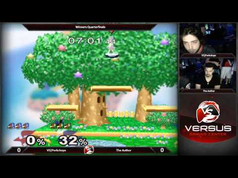 05/21/15 Versus Weekly Melee - VS|Porkchops (Falco) vs The Author (Falco)