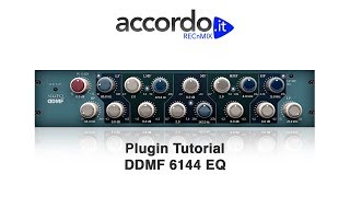 Video thumbnail for Plugin Tutorial - DDMF6144 EQ by accordoTV
