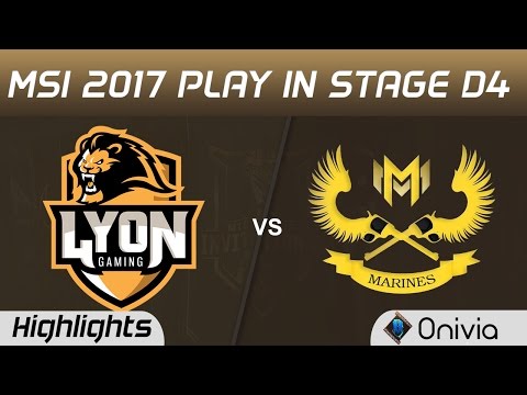 LYN vs GAM Highlights MSI 2017 Play In Stage D4 Lyon Gaming vs Gigabyte Marines by Onivia