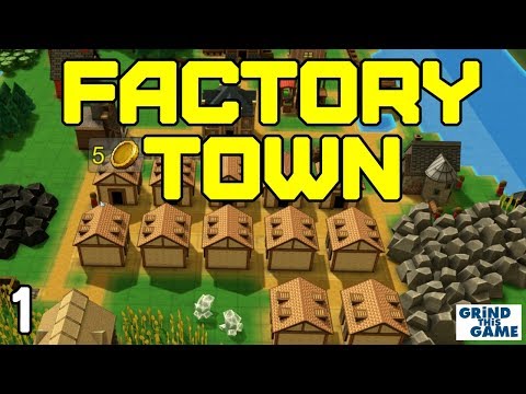 Factory Town Ep 1: A Cute City Builder - First Impressions