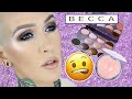 NEW Becca Pearl Glow Eye Palette Prisma Pearl Highlighter Demo Overview