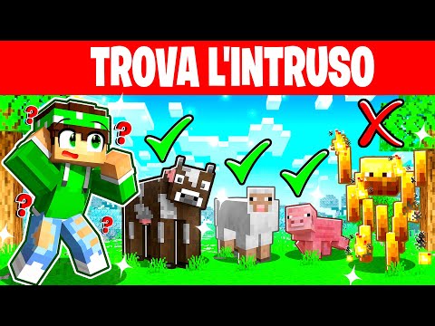 FIND THE INTRUDER on MINECRAFT!