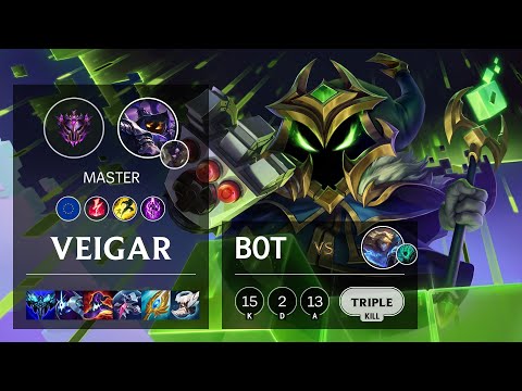 Veigar Bot vs Ezreal - EUW Master Patch 11.8
