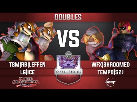 UGC Smash | TSM|RB|Leffen/LG|ICE (Fox/Fox) v WFX|Shroomed/Tempo|S2J (Shiek/Falcon) - Doubles