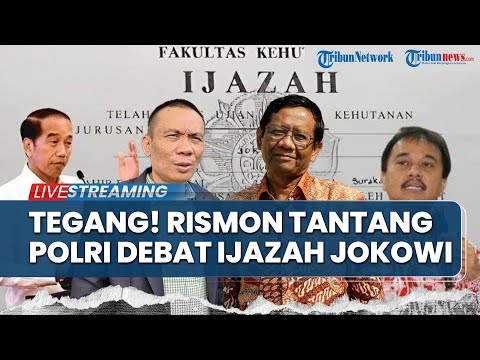 Rismon Sianipar Tantang Polri Debat Terbuka Soal Keaslian Ijazah Jokowi