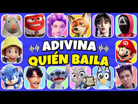 ¡Adivina Quién Baila!💃NUEVOS BAILES😱Rumi💜Zootopia🥰Tralalero🦈Kpop Demon Hunters💃¿Quién Baila Mejor?🤔