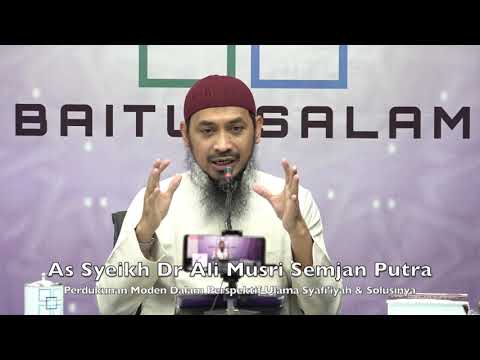 20190720 Dr Ali Musri Semjan Putra : Perdukunan Moden Dalam Perspektif Ulama Syafi'iyah & Solusinya