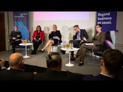 Introduction – Dr Hannah White OBE, IfG Director/Government 2023: the challenges of the year ahead