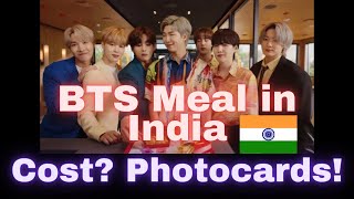 BTS Meal India | BTS Meal In India | McDonald's BTS Meal | BTS Meal Review | #BTS #BTSMEAL