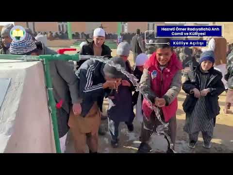 Hazreti Ömer Radıyallahü Anh Külliyesi ve Camii Açılışı / Su Kuyusu - Şadırvan ve Medrese