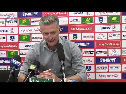 KONFERENCJA PRASOWA PO MECZU SIARKA TARNOBRZEG - GKS JASTRZĘBIE 0:0