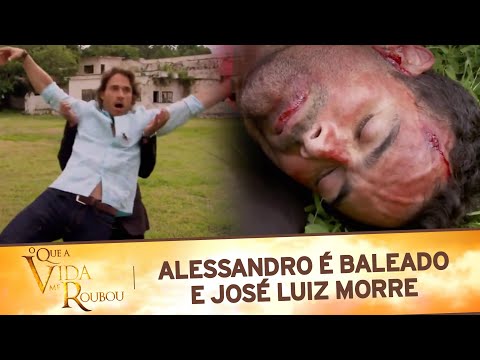 O Que a Vida me Roubou | Pedro atira em Alessandro e José Luiz morre queimado