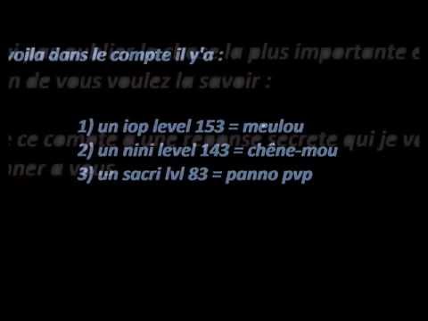 comment retrouver la reponse secrete d'un compte dofus