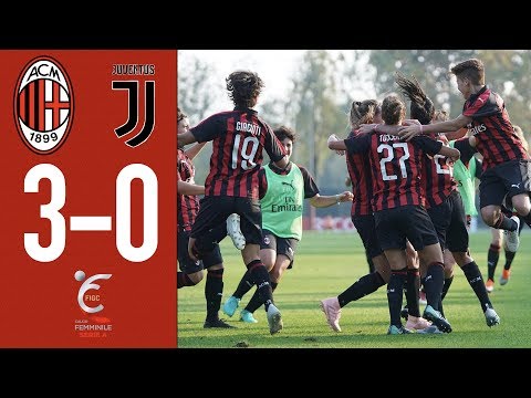 Highlights Milan-Juventus 3-0  - 6° giornata - Serie A Femminile 2018/2019