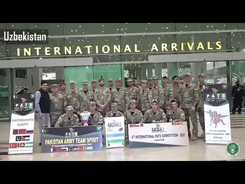 4th international Pakistan Army team 2021 Spirit competition ISPR