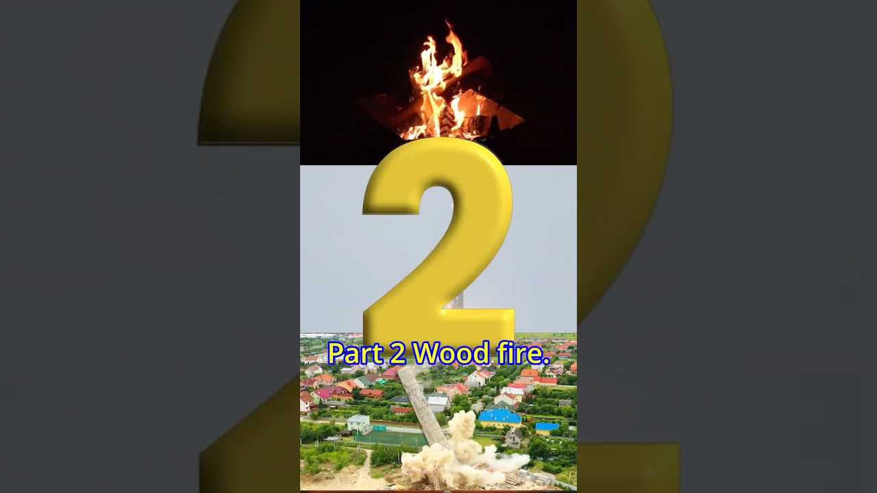 Which reaction is reversible and why? Part 2 – Wood fire #chemistry #science #education