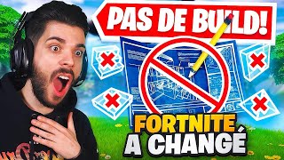 JE RETOURNE SUR FORTNITE APRES 3 ANS , C'EST LA FOLIE SANS CONSTRUCTION !