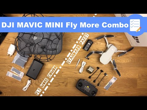 DJI Mavic Mini + Fly More Combo - Unboxing und erster Eindruck der Drohne für Anfänger - deutsch