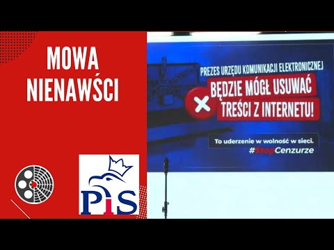 [PiS]: MOWA NIENAWŚCI - Bardzo groźny projekt ustawy