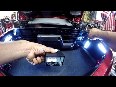 Honda Goldwing GL1800 Trunk Light Installation