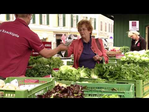 Genuss Region Österreich -  Bauernmarkt Kaiser Josef Platz
