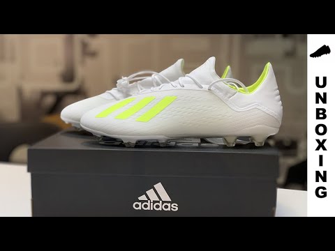 adidas X 18.2 FG/AG Virtuso pack - Footwear White/Solar Yellow