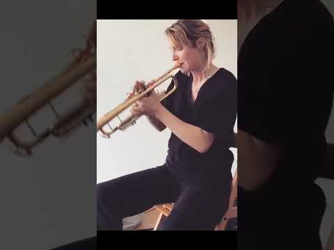 This Lady Gave a Thrilling Trumpet Solo  #shorts