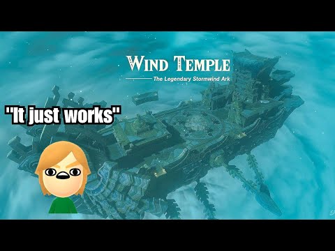 Everybody's "IT WORKED" experience at the Wind Temple: Tears of the Kingdom #shorts