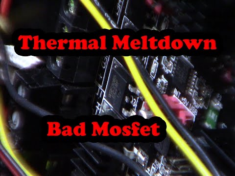 SKR 1.3 bad mosfet hotend E0 stuck on when powered on, 3D printer super dangerous, possible fire.