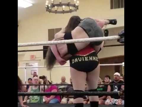 Davienne & Ava Everett vs. Kennedi Copeland & Isana - Western Mass Wrestling  (8/24/19)