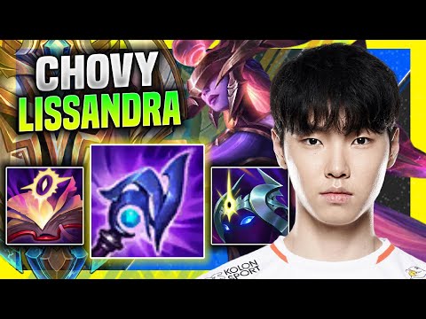 CHOVY DESTROYING WITH LISSANDRA! - HLE Chovy Plays Lissandra Mid vs Leblanc! | Season 11