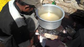 Dhow cooking off the coast of Yemen