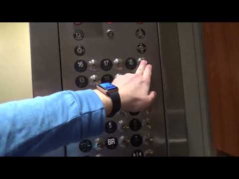 DOVER (Modernized by ThyssenKrupp) Traction Elevators - Hilton Knoxville - Knoxville, TN