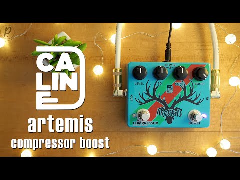 Caline DCP-01 "Artemis" Compressor / Boost Guitar Effect Pedal image 7