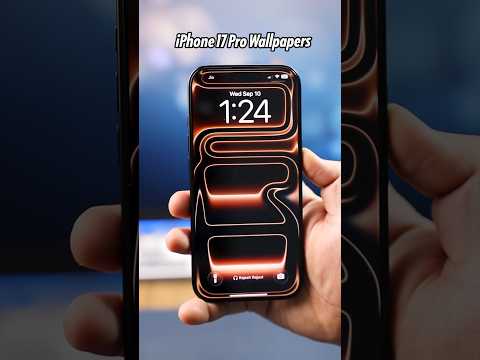 The iPhone 17 Pro wallpaper is straight-up 🔥