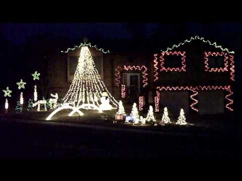 Wizards In Winter Christmas Light Show 2013