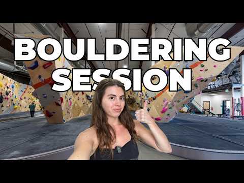 Bouldering Gym Session Vlog
