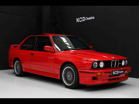 BMW E30 M3 SPORT EVOLUTION RED 1990 | Presentation | Test drive | Engine Sound