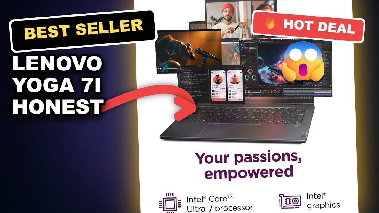Lenovo Yoga 7i Honest Review: Is This 2-in-1 Laptop Worth It? 2024 review video