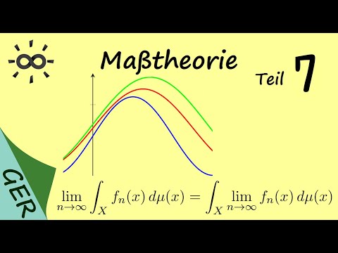 Maßtheorie Teil 7 Integraleigenschaften und Satz von der monotonen Konvergenz