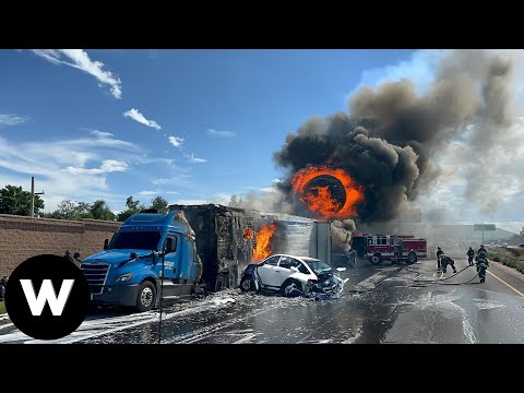 Shocking Truck Crashes Caught On Camera You Have To See To Believe