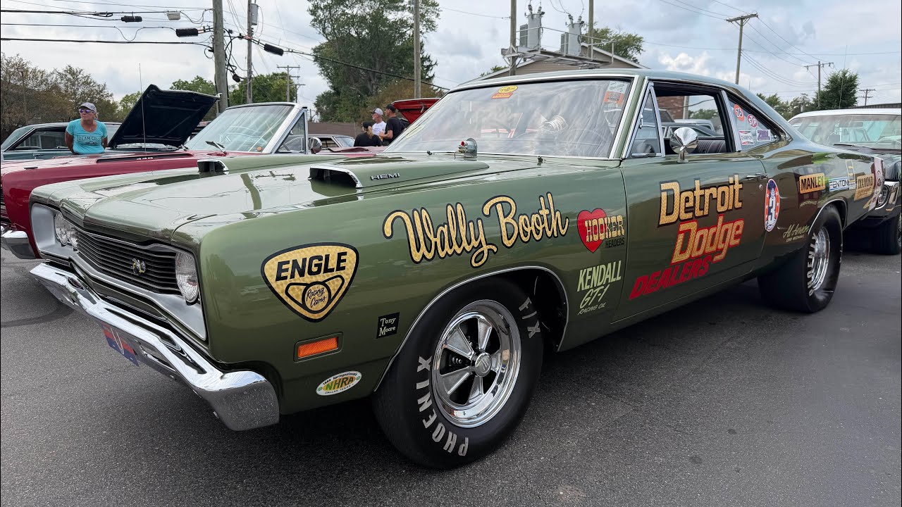 NHRA Legend Hemi Super Bee 4-Speed Parked in the Mid-Seventies