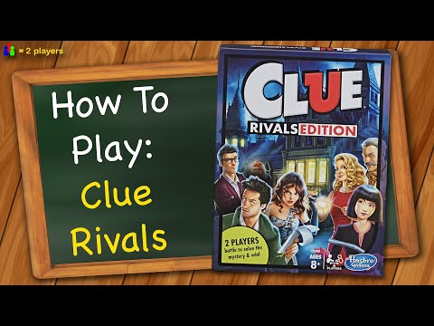 How to play Clue Rivals Edition