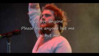 Danny Worsnop - Anyone But Me (Lyrics Video)