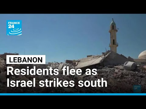 Residents flee as Israeli strikes target southern Lebanon